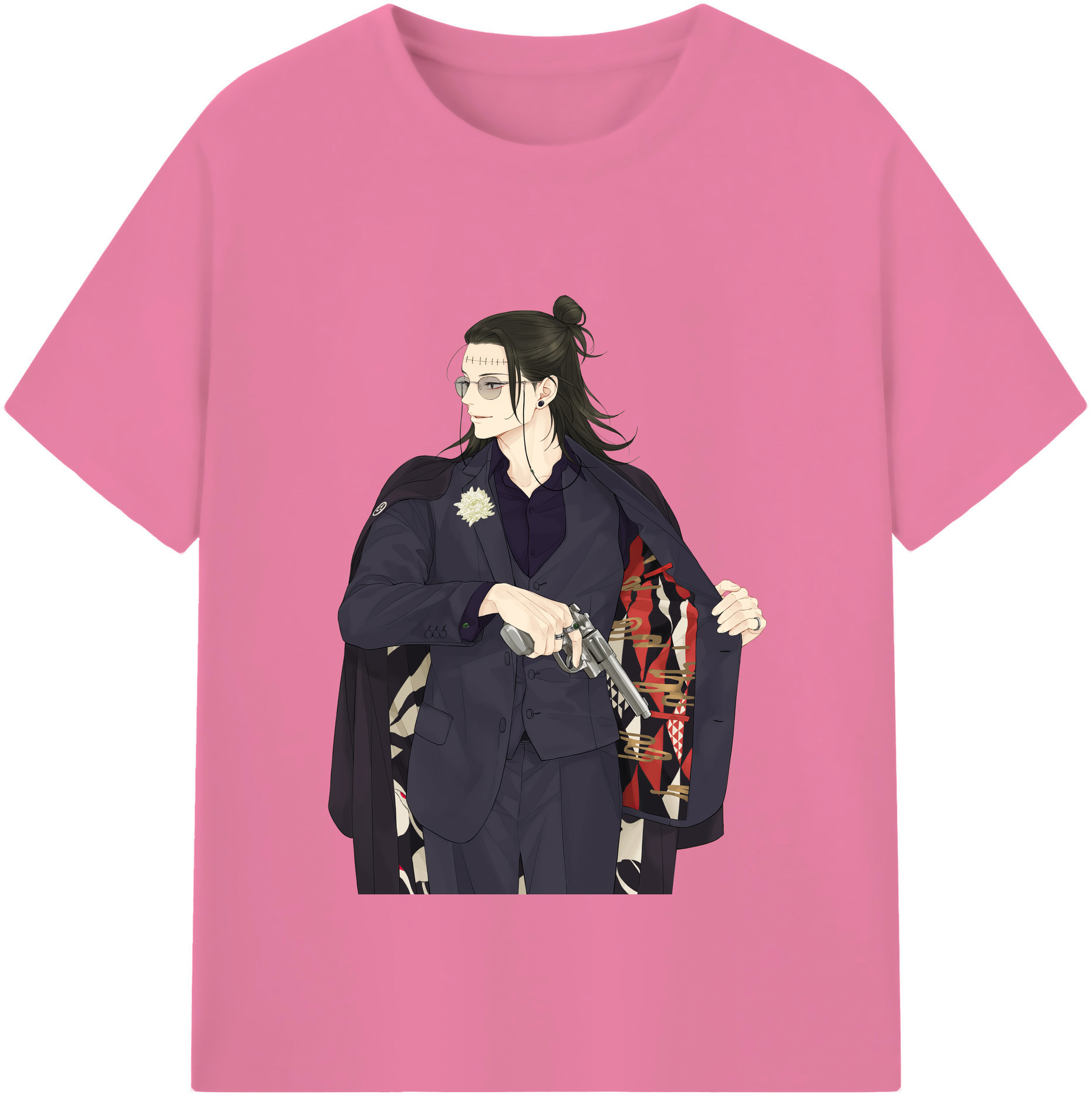 （画像用） 呪術廻戦 Jujutsu Kaisen 綿100％半袖Tシャツ（フロントプリント）